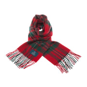 Lambswool Scottish Tartan Clan Scarf Macgregor - Heritage Of Scotland - MACGREGOR