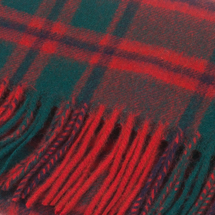 Lambswool Scottish Tartan Clan Scarf Macintosh Clan - Heritage Of Scotland - MACINTOSH CLAN