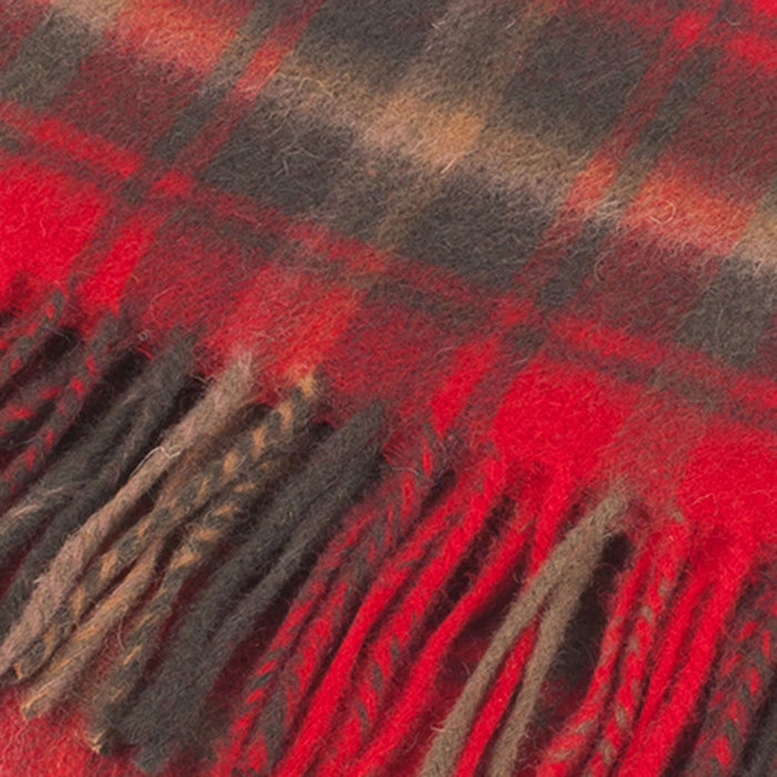 Lambswool Scottish Tartan Clan Scarf Maple Leaf - Heritage Of Scotland - MAPLE LEAF