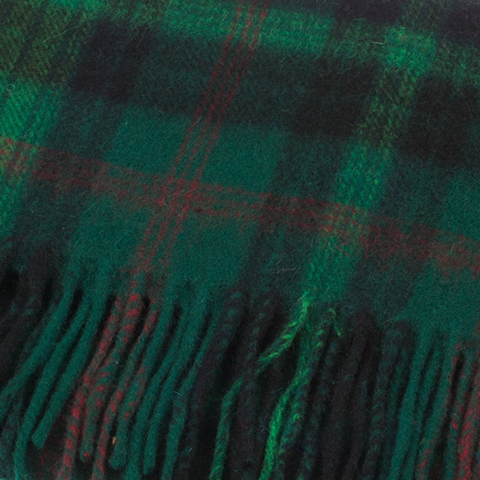Lambswool Scottish Tartan Clan Scarf Ross Hunting - Heritage Of Scotland - ROSS HUNTING