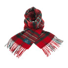 Lambswool Scottish Tartan Clan Scarf Scott Red - Heritage Of Scotland - SCOTT RED