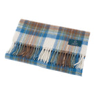 Lambswool Scottish Tartan Clan Scarf Stewart Muted Blue - Heritage Of Scotland - STEWART MUTED BLUE