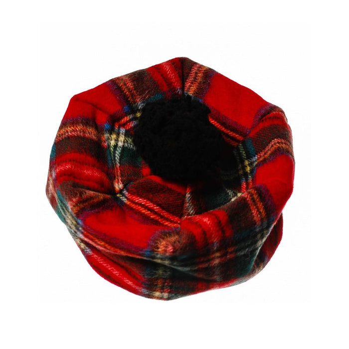 Lambswool Tammy Hat Stewart Royal - Heritage Of Scotland - STEWART ROYAL