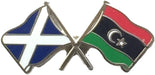 Lapel Badge Scotland/Libya - Heritage Of Scotland - NA