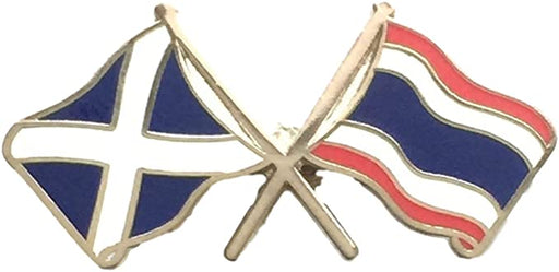 Lapel Badge Scotland/Thailand - Heritage Of Scotland - NA