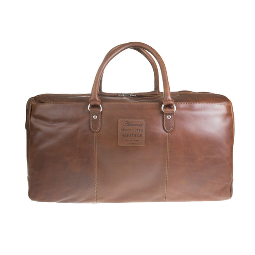 Leather Holdall - Heritage Of Scotland - TAN