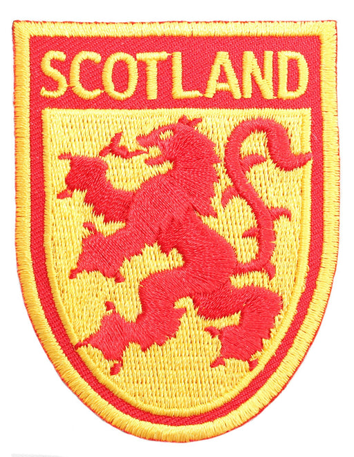 Lion Rampant Shield Patch - Heritage Of Scotland - N/A