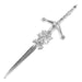 Lion Sword Kilt Pin Chrome - Heritage Of Scotland - CHROME