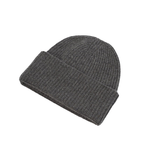 Luxury Rib Deep Turn Up Gents Beanie Ptarmigan - Heritage Of Scotland - PTARMIGAN