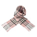 Lyle & Scott 100% Cashmere Scarf Thomson Pale Pink - Heritage Of Scotland - THOMSON PALE PINK