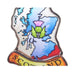 Map Of Scotland Stained Glass - Heritage Of Scotland - NA