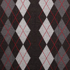 Men's Argyle Ballantrae Jumper Black - Heritage Of Scotland - BLACK