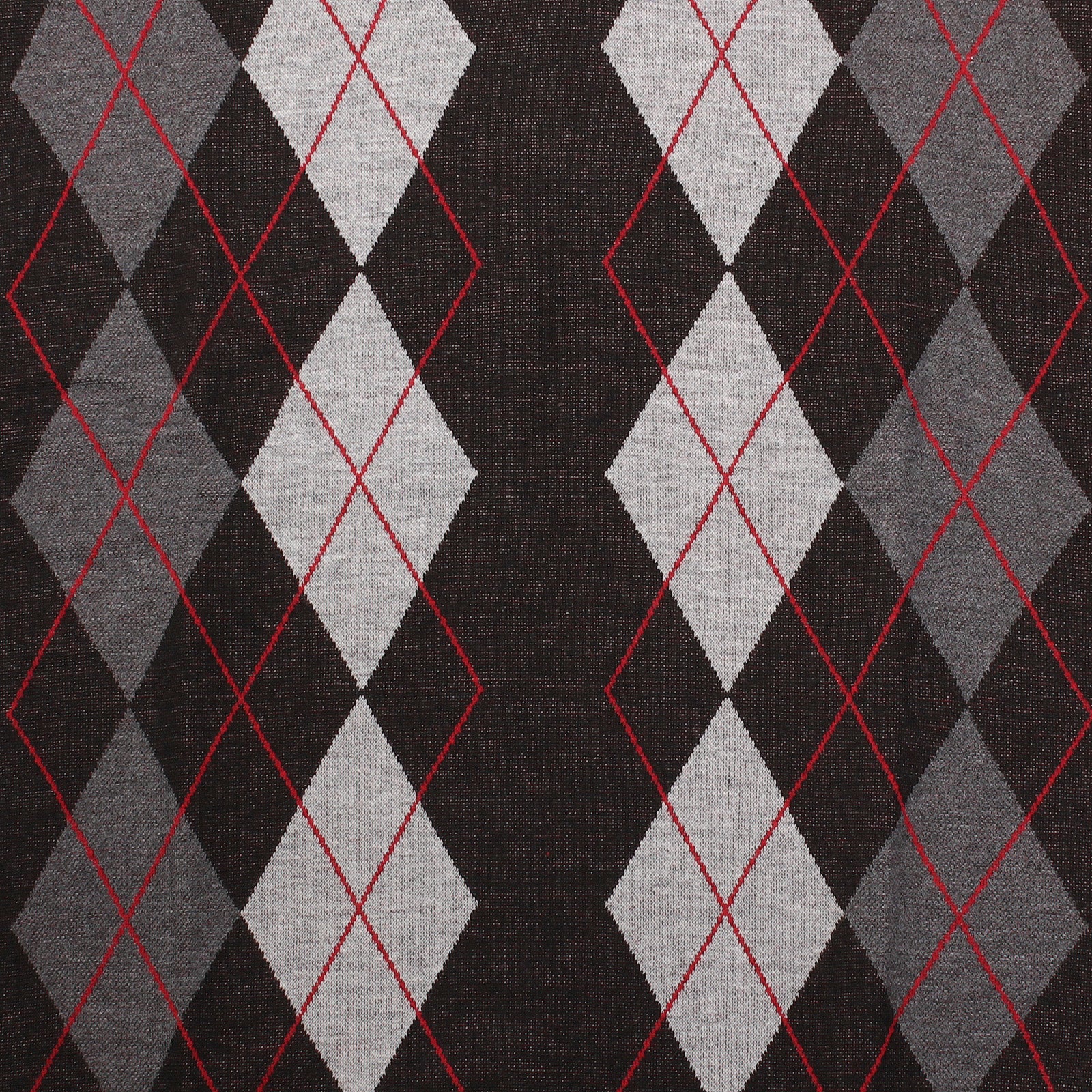 Men's Argyle Ballantrae Jumper Black - Heritage Of Scotland - BLACK