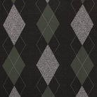 Men's Argyle Ballantrae Jumper Black - Heritage Of Scotland - BLACK