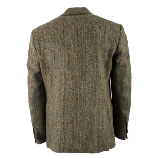 Men's Barra Harris Tweed Jacket Green Check - Heritage Of Scotland - GREEN CHECK