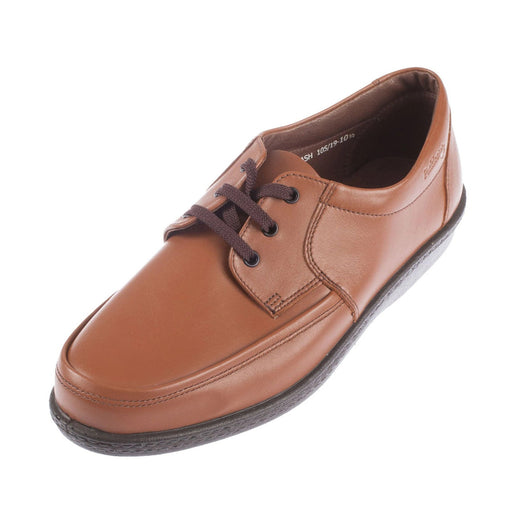 Men's Dash Leather Shoe - Heritage Of Scotland - BROWN