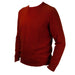 Men's Dunedin Cashmere 100% Cashmere Cr Red Rust - Heritage Of Scotland - RED RUST