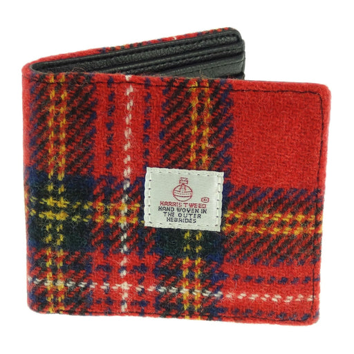 Men's Harris Tweed Mull Wallet Royal Stewart - Heritage Of Scotland - ROYAL STEWART