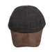 Men's Heritage Traditions Tweed Suede B Blue Check - Heritage Of Scotland - BLUE CHECK