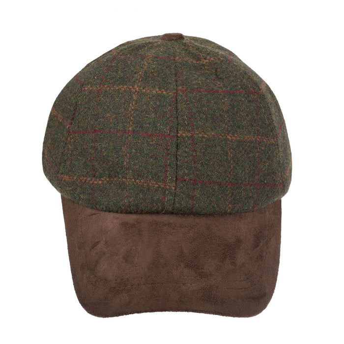 Men's Heritage Traditions Tweed Suede B Green Check - Heritage Of Scotland - GREEN CHECK