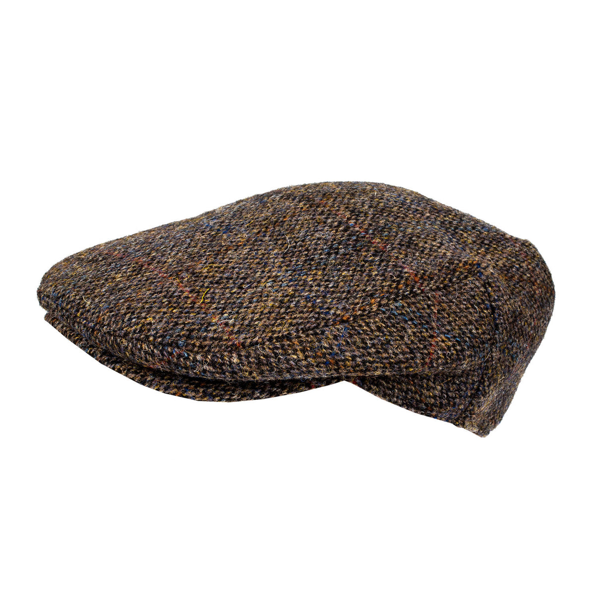 Gents good Pure Wool MacKenzie Tartan Flat Cap - Made in Scotland