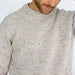 Men's Peregrine Ford Crew Neck Made In England Light Grey - Heritage Of Scotland - LIGHT GREY
