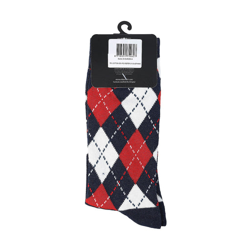 Mens Socks Scotland Argyle - Heritage Of Scotland - RED/WHITE