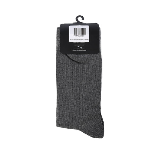 Mens Socks Scotland Slogan - Heritage Of Scotland - GREY/BLACK