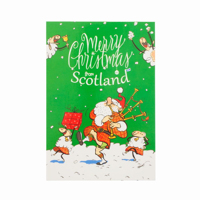 Merry Xmas From Scotland Postcard Pc-01 Chr - Heritage Of Scotland - PC-01 CHR