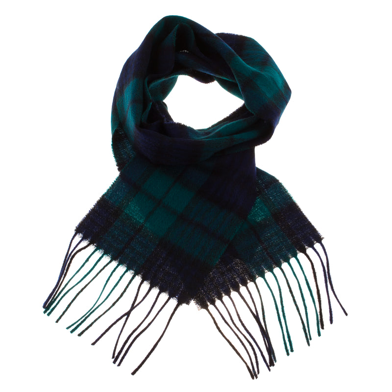 Mini Edinburgh Lambswool Scarf Black Watch - Heritage Of Scotland - BLACK WATCH