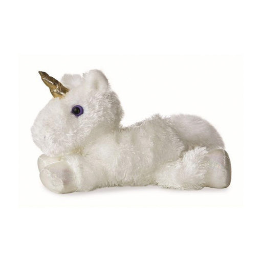 Mini Flopsie White Unicorn - Heritage Of Scotland - NA
