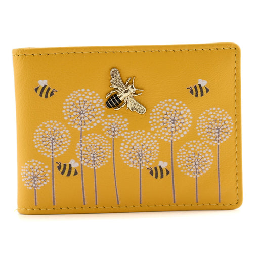 Moonflower Id And Card Holder Yellow - Heritage Of Scotland - YELLOW