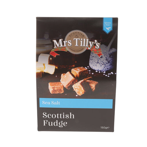 Mrs Tilly's Sea Salt Fudge - Heritage Of Scotland - NA