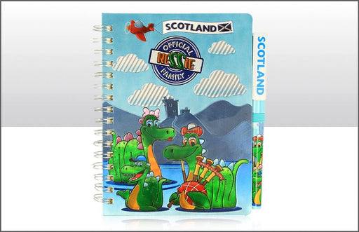 Nessie Family Notepad & Icon Pen - Heritage Of Scotland - NA
