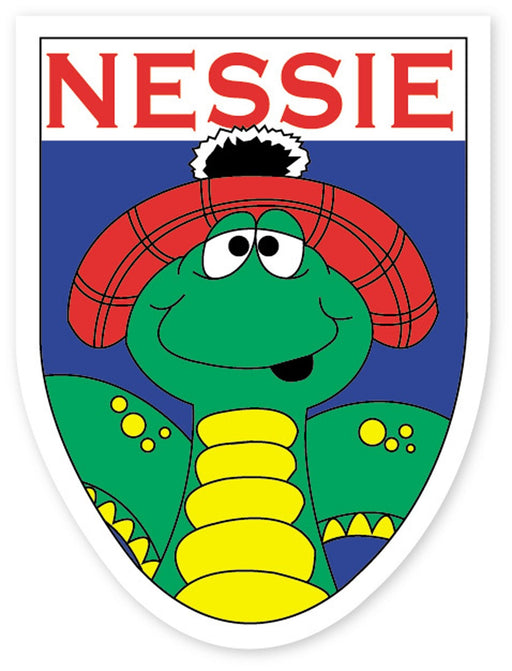 Nessie Shield Sticker - Heritage Of Scotland - N/A