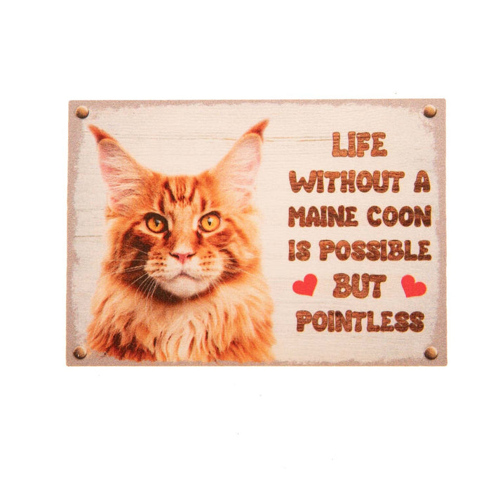 Pet Fridge Magnet Small Maine Coon - Heritage Of Scotland - MAINE COON