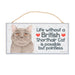 Pet Plaque British Shorthair Cat - Heritage Of Scotland - BRITISH SHORTHAIR CAT