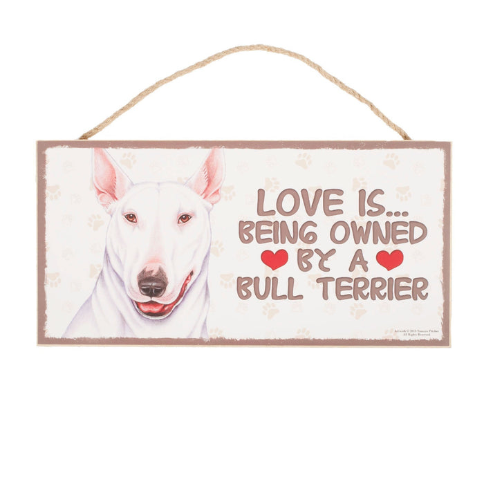 Pet Plaque Bull Terrier - Heritage Of Scotland - BULL TERRIER