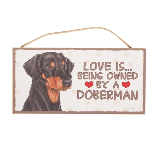 Pet Plaque Doberman - Heritage Of Scotland - DOBERMAN