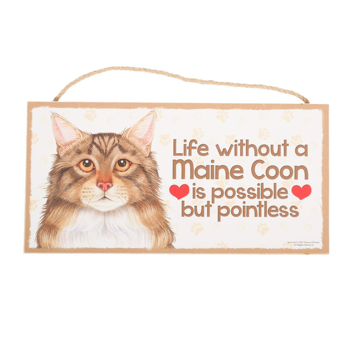 Pet Plaque Maine Coon - Heritage Of Scotland - MAINE COON