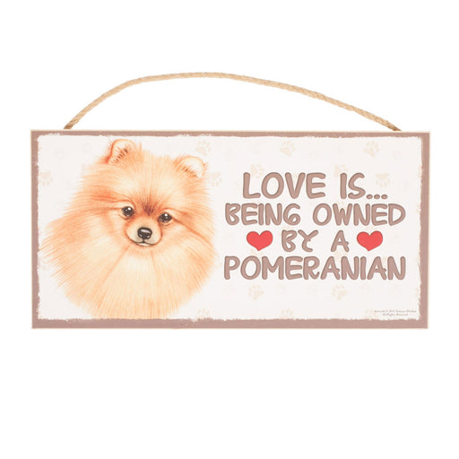 Pet Plaque Pomeranian - Heritage Of Scotland - POMERANIAN