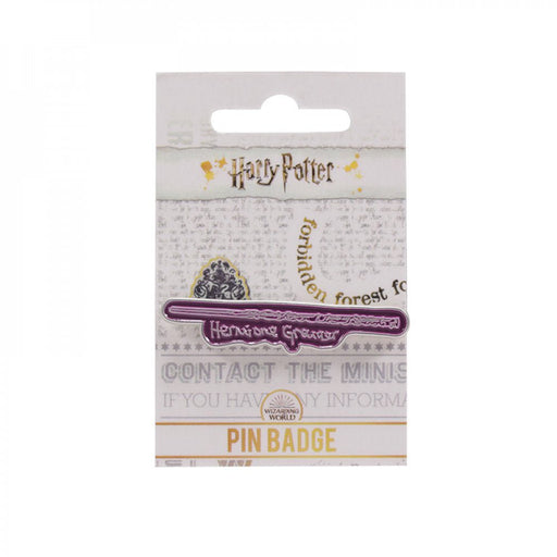 Pin Badge Enamel -(Hermione Wand) - Heritage Of Scotland - NA