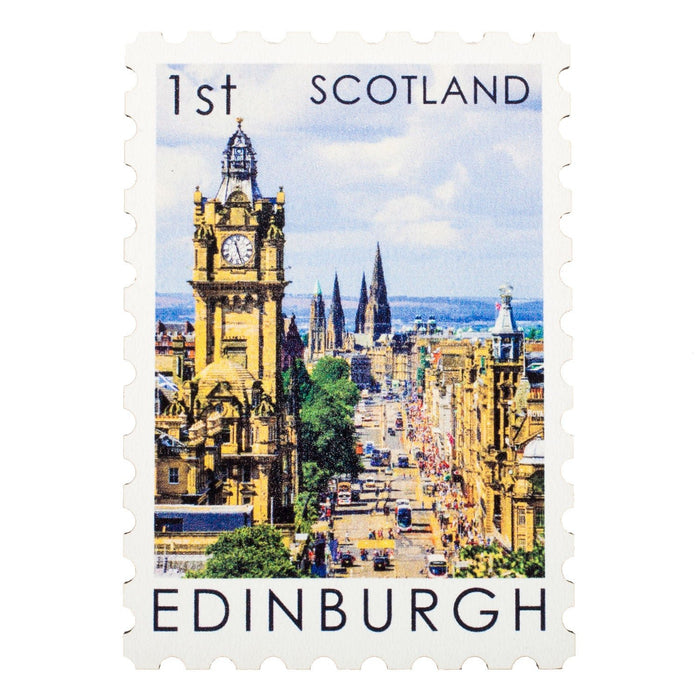 Post Stamp Fridge Magnet 09-Edi - Heritage Of Scotland - 09-EDI