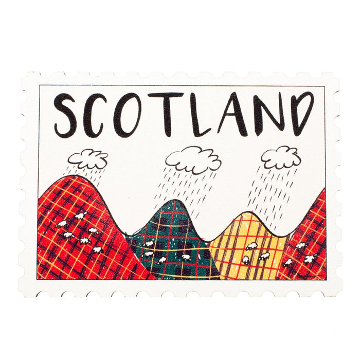 Post Stamp Fridge Magnet 13-Sco - Heritage Of Scotland - 13-SCO