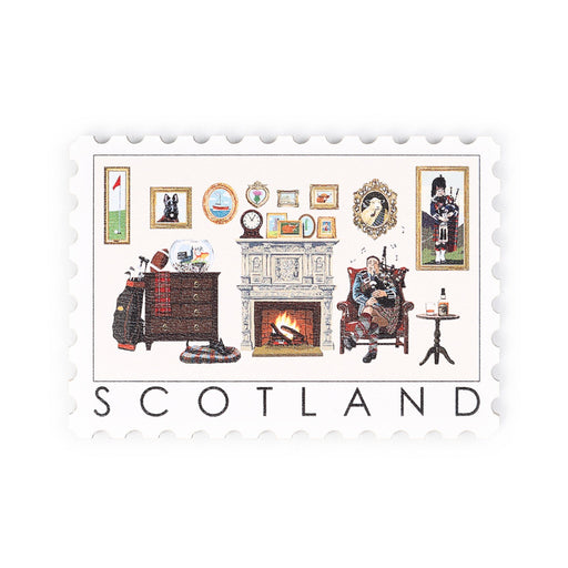 Postcard Fridge Magnet Pcfm 14-Sco - Heritage Of Scotland - 14-SCO