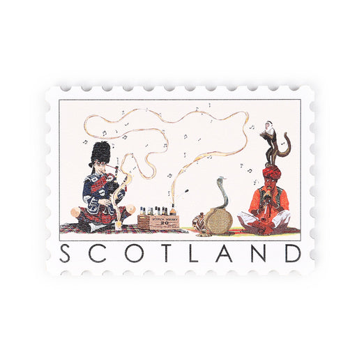 Postcard Fridge Magnet Pcfm 15-Sco - Heritage Of Scotland - 15-SCO