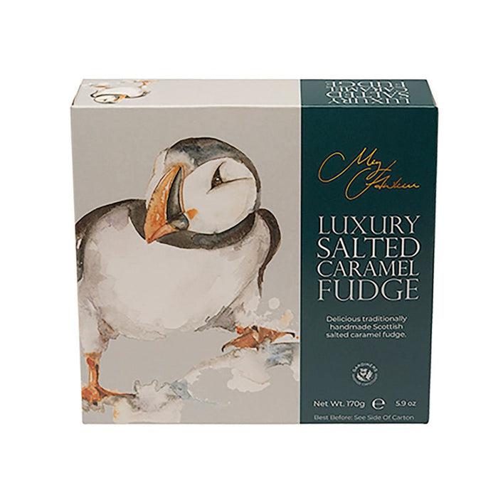 Puffin Salted Caramel Fudge Carton - Heritage Of Scotland - NA