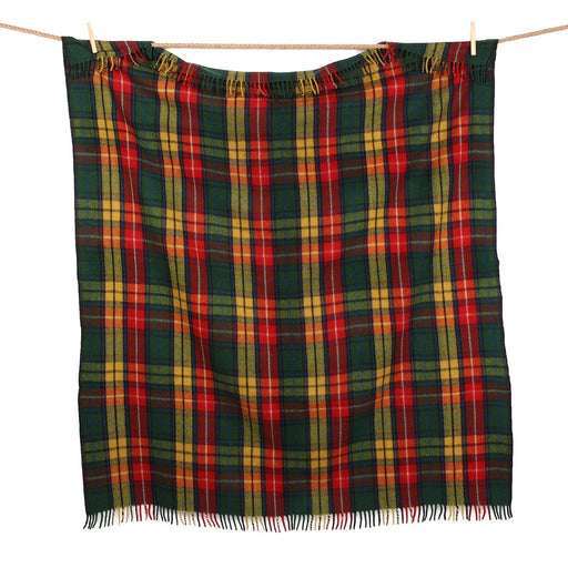 Recycled Wool Tartan Blanket Throw Buchanan Modern - Heritage Of Scotland - BUCHANAN MODERN