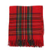 Recycled Wool Tartan Blanket Throw Stewart Royal - Heritage Of Scotland - STEWART ROYAL