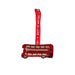 Red Bus Diamante Hanging Decoration - Heritage Of Scotland - NA
